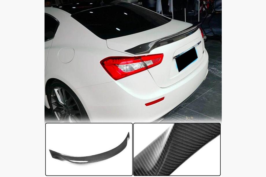 Maserati Ghibli 2013–2023 Spoiler V4 (Kolfiber) Image
