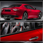 Maserati GranTurismo 2007–2019 Dörrhandtagskåpor (kolfiber) foto 5