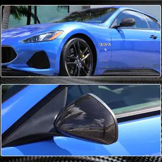 Spegelkåpor (kolfiber) Maserati GranTurismo 2007–2019 foto 4