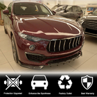 Maserati Levante 2016– Frontläpp till stötfångare Lip V1 (för Base/S, kolfiber) foto 3
