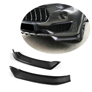 Frontstötfångarens Flap-läppar (för Base/S, kolfiber) Maserati Levante 2016– foto 1