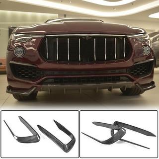 Frontstötfångar-läppar (för Base/S, kolfiber) Maserati Levante 2016– foto 1