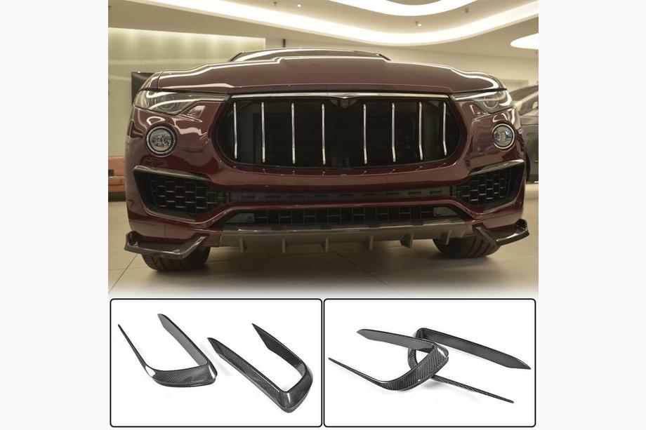 Maserati Levante 2016– Frontstötfångar-läppar (för Base/S, kolfiber) Image