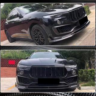Frontläpp Lip V2 till främre stötfångare (för Base/S, kolfiber) Maserati Levante 2016– foto 4