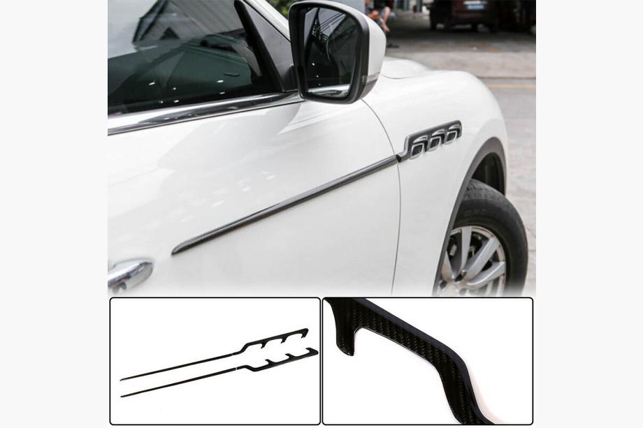 Maserati Levante 2016– Sidokjolskåpor (kolfiber) Image