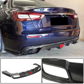 Bakre stötfångardiffusor V1 (för S/S Q4 2017-2020, kolfiber) Maserati Quattroporte 2013–2023 foto 1