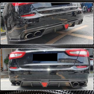 Bakre stötfångardiffusor V1 (för S/S Q4 2017-2020, kolfiber) Maserati Quattroporte 2013–2023 foto 3