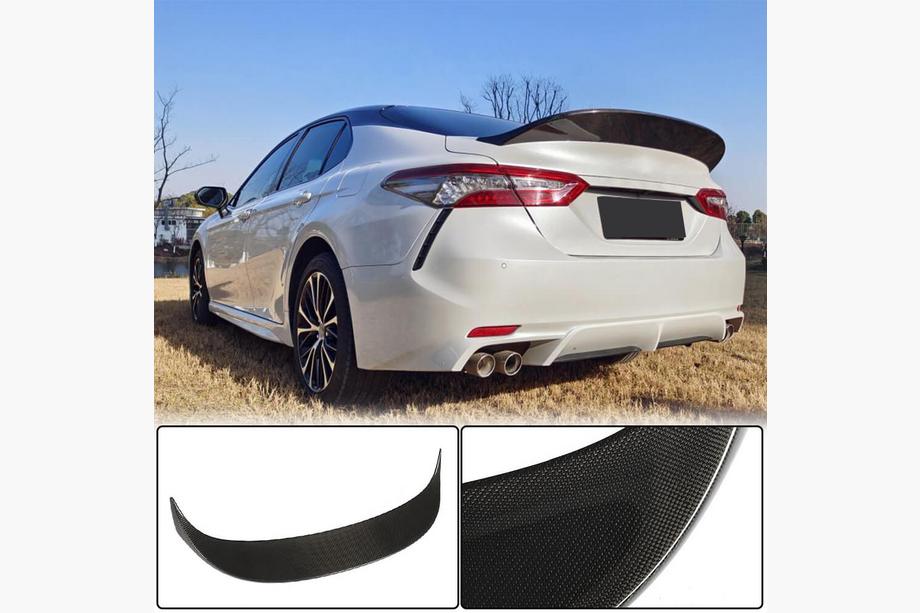 Toyota Camry 2017–2023 Spoiler V2 (kolfiber) Image