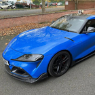 Toyota Supra 2019– Frontläpp till främre stötfångare Lip V2 (kolfiber) foto 3