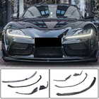 Toyota Supra 2019– Frontläpp till främre stötfångare Lip V2 (kolfiber) foto 7