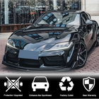 Toyota Supra 2019– Frontläpp till främre stötfångare Lip V2 (kolfiber) foto 8