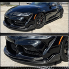 Toyota Supra 2019– Frontläpp till främre stötfångare Lip V2 (kolfiber) foto 10