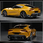 Toyota Supra 2019– Spoiler V2 (kolfiber) foto 4