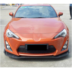 Toyota GT86 2011– Frontläpp till främre stötfångare Lip V3 (kolfiber) foto 2