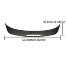 Toyota Mark X 2009– Spoiler (kolfiber) foto 5