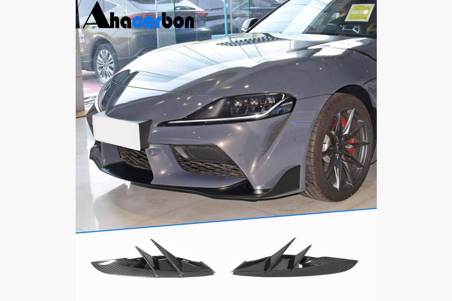 Toyota Supra 2019– Frontläpp till stötfångare (kolfiber) Image