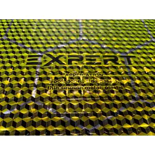 Vibrationsdämpande matta ULTIMATE EXPERT COLD GOLD 2,1 mm (50x35 cm) foto 4