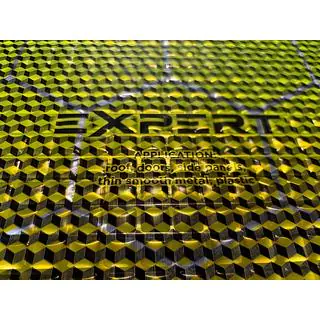 Vibrationsdämpande matta ULTIMATE EXPERT COLD GOLD 2,1 mm (50x35 cm) foto 2