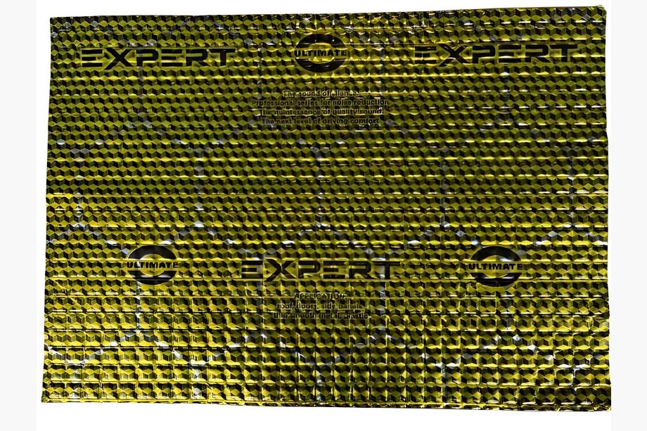 Vibrationsdämpande matta ULTIMATE EXPERT COLD GOLD 2,1 mm (50x35 cm) Foto 6