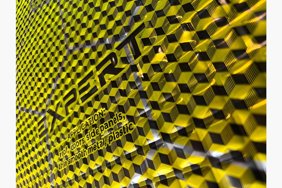 Vibrationsdämpande matta ULTIMATE EXPERT COLD GOLD 2,1 mm (50x35 cm) Foto 5