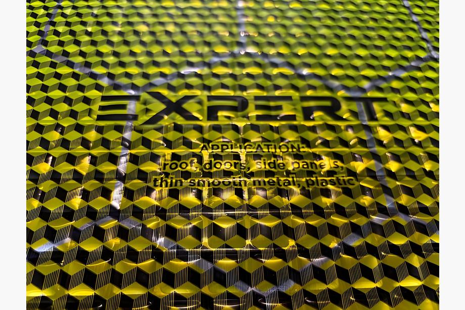 Vibrationsdämpande matta ULTIMATE EXPERT COLD GOLD 2,1 mm (50x35 cm) Foto 4