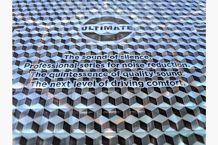 Vibrationsdämpande ark ULTIMATE EXPERT BLUE SILVER 3 mm (50x35 cm) Foto 3