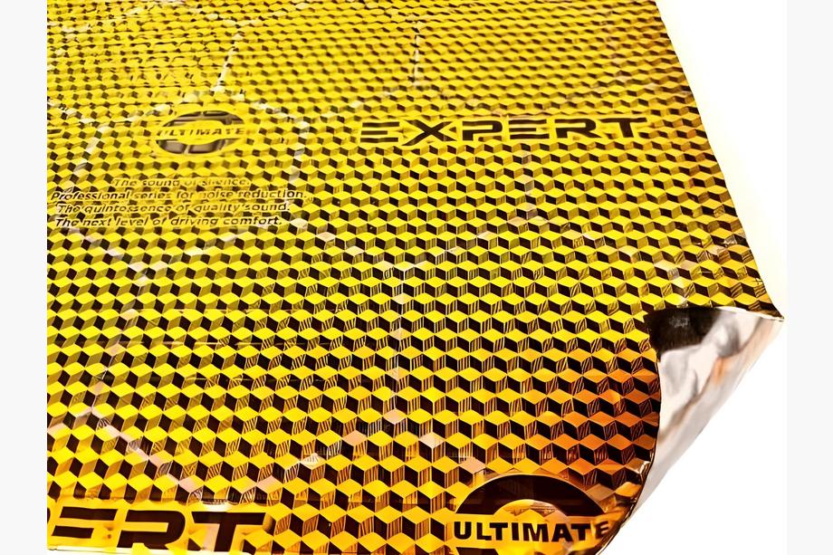 Vibrationsdämpande ark ULTIMATE EXPERT RED GOLD 4 mm (50x35 cm) Foto 1
