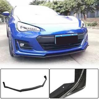 Frontspoilerläpp Lip V1 (2017-2021, kolfiber) Subaru BRZ 2012–2021 foto 1