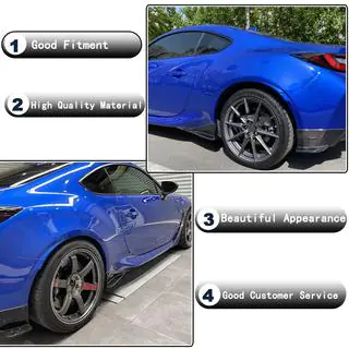 Sidokjolar V1 (Kolfiber) Subaru BRZ 2021– foto 3