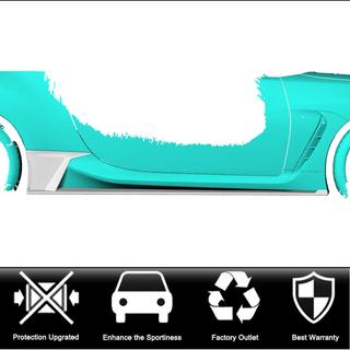 Sidokjolar V2 (Kolfiber) foto 2