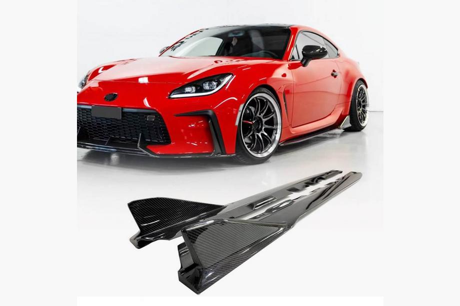Subaru BRZ 2021– Sidokjolar V3 (Kolfiber) Image