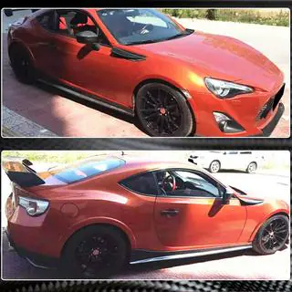 Sidokjolar V2 (Kolfiber) Subaru BRZ 2012–2021 foto 3