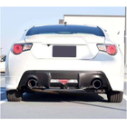Subaru BRZ 2012–2021 Bakre stötfångardiffusor V1 (Carbon) foto 2
