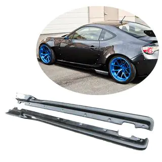 Sidokjolar V4 (Kolfiber) Subaru BRZ 2012–2021 foto 1