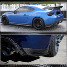 Subaru BRZ 2012–2021 Bakre stötfångarskydd V2 (Kolfiber) foto 4