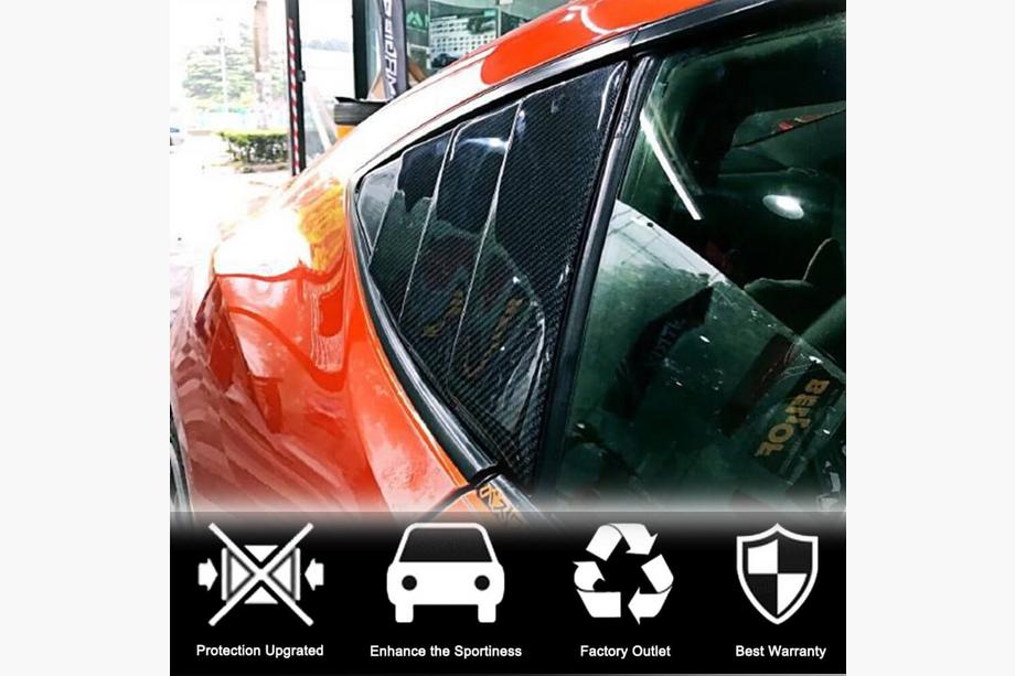 Subaru BRZ 2012–2021 Bakrutelister (Kolfiber) Foto 3