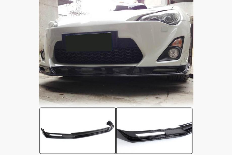 Subaru BRZ 2012–2021 Frontläpp till främre stötfångare (Kolfiber) Image