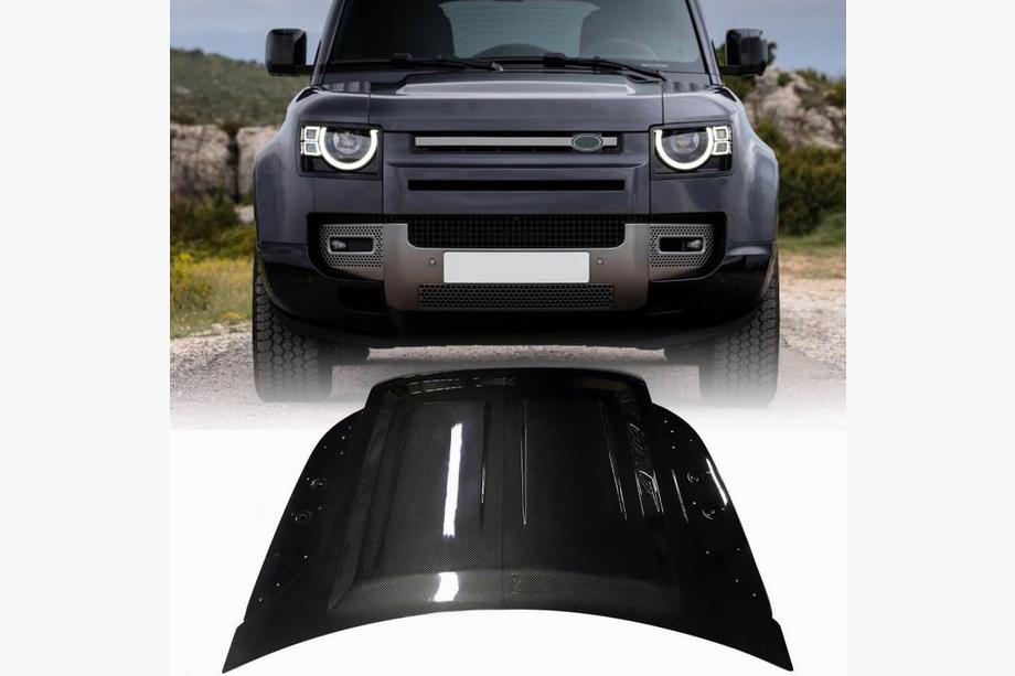 Land Rover Defender 2019– Motorhuv V1 (Carbon) Image