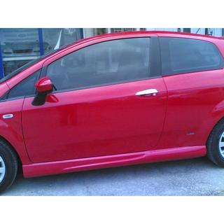 Sidokjolar (för 3-dörrars, för lackering) Fiat Punto Grande/EVO 2006–2018 foto 3