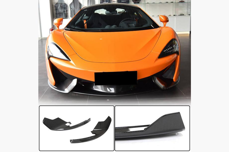 McLaren 540C/570S 2015–2020 Frontstötfångarflaps (kolfiber) Image