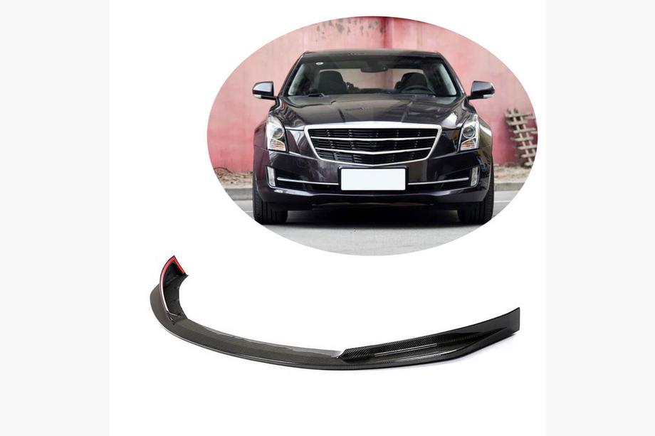 Cadillac ATS 2012–2019 Frontläpp till stötfångare Lip (för Base 2015-2017, kolfiber) Image