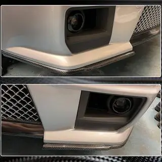 Flap-frontläppar till främre stötfångaren (för CTS V Coupe, kolfiber) foto 4