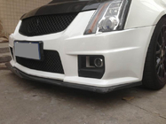 Cadillac CTS 2007–2014 Frontläpp till stötfångare Lip V1 (för CTS V Coupe, kolfiber) foto 2