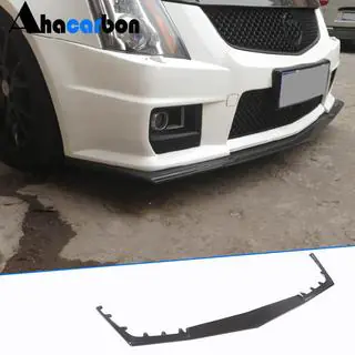 Frontläpp till stötfångare Lip V1 (för CTS V Coupe, kolfiber) foto 1