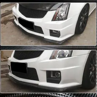 Frontläpp till stötfångare Lip V1 (för CTS V Coupe, kolfiber) foto 3