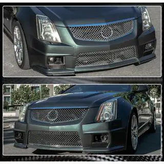 Främre stötfångarinsatser (för CTS V Coupe, kolfiber) foto 2
