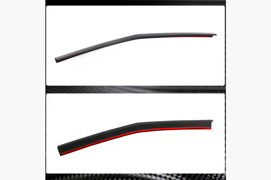 Cadillac CTS 2007–2014 Frontläpp Lip V2 till främre stötfångare (för CTS V Coupe, kolfiber) Foto 5