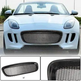 Kylargrill (2013-2016, kolfiber) Jaguar F-Type 2013–2024 foto 1