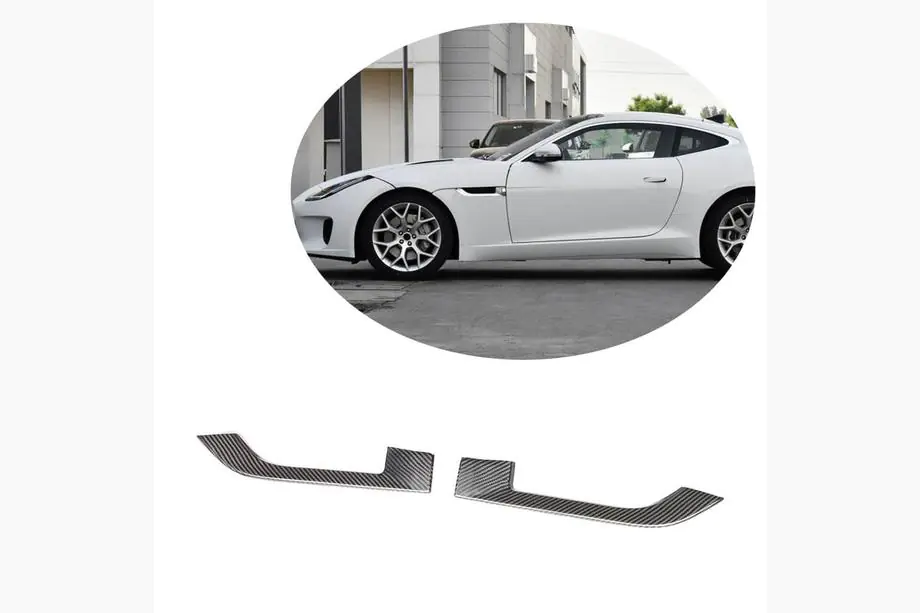 Jaguar F-Type 2013–2024 Kolfiberkåpor för framskärmar (2013-2016, kolfiber) Image