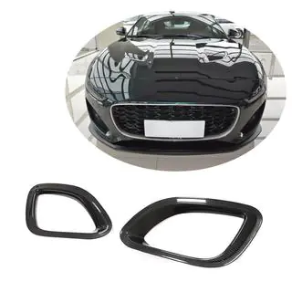 Kolfiberkåpor till främre stötfångaren (för Base 2021+, carbon) Jaguar F-Type 2013–2024 foto 1